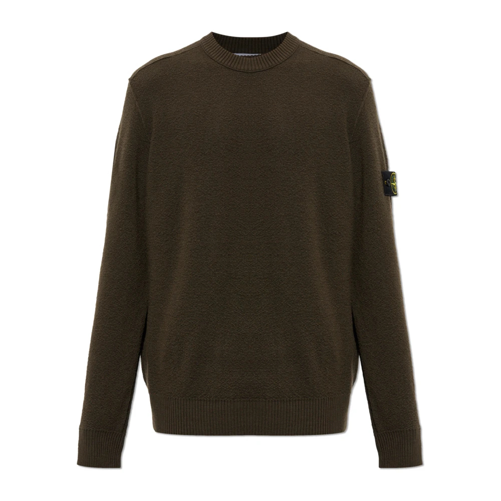 Stone Island , Herren, Strickwaren, Braun, S - Bild 3