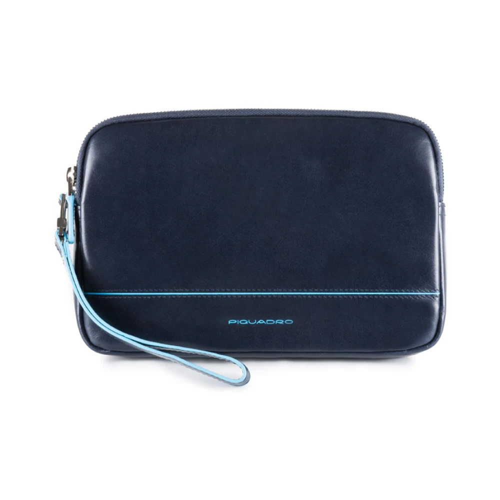 Piquadro Herren Blau - Handgelenktasche Mit Trageschlaufe - Bags - One Size