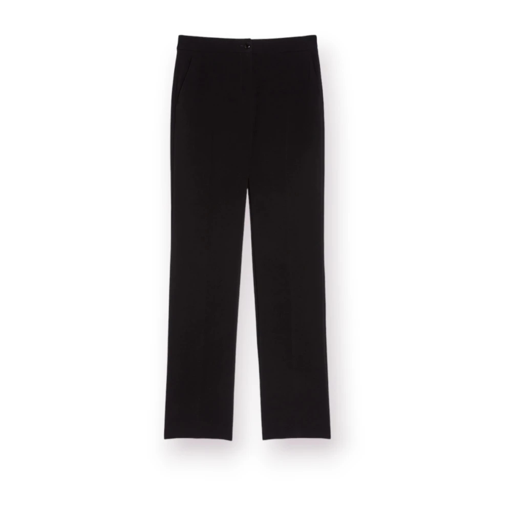 Pennyblack Damen Schwarz Penny - Polyester Lange Hose Pink Label - Trousers - K - Xs