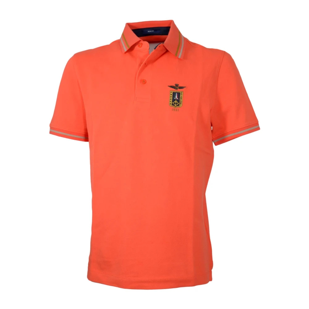 Aeronautica Militare Herren Orange - Polo Frecce Tricolori 261Po1914up00403 - Tops - 2XL