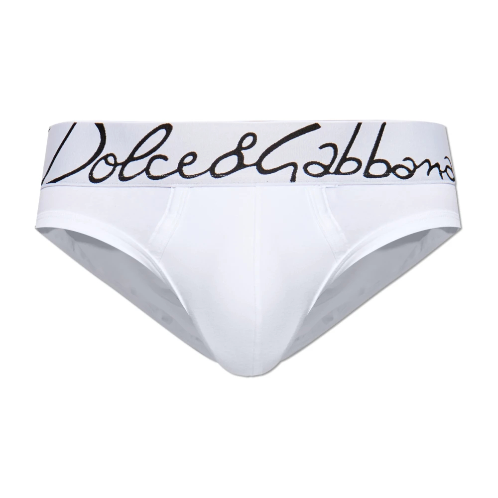 Dolce & Gabbana Herren Weiß - Baumwollslips - Underwear - S