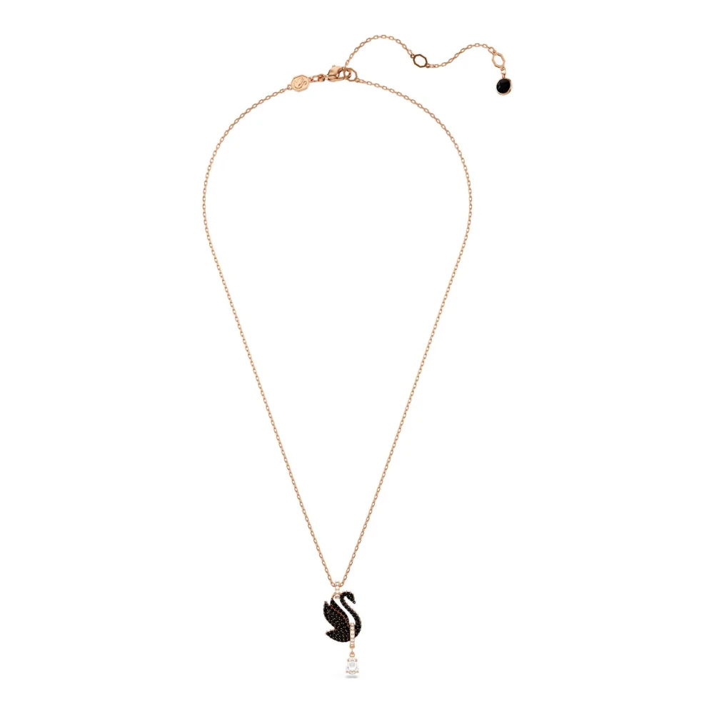 Swarovski Damen Weiß 5678045 Schwan Schwan Schwarzer Halskette - Bild 7