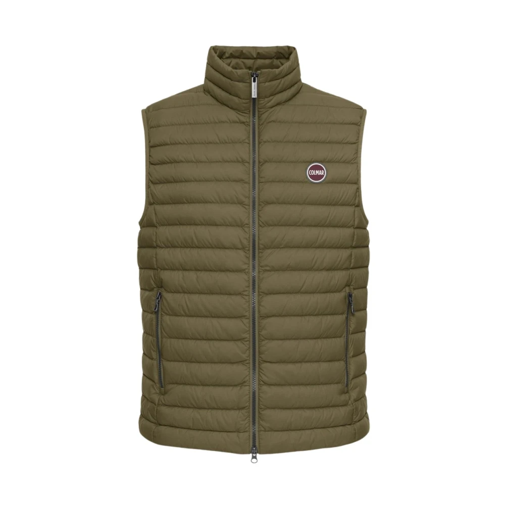 Colmar Herren Grün - Gesteppte Daunenweste - Sport - 2XL
