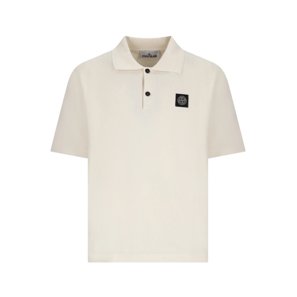 Stone Island Herren Beige Ss Polo - Bild 3