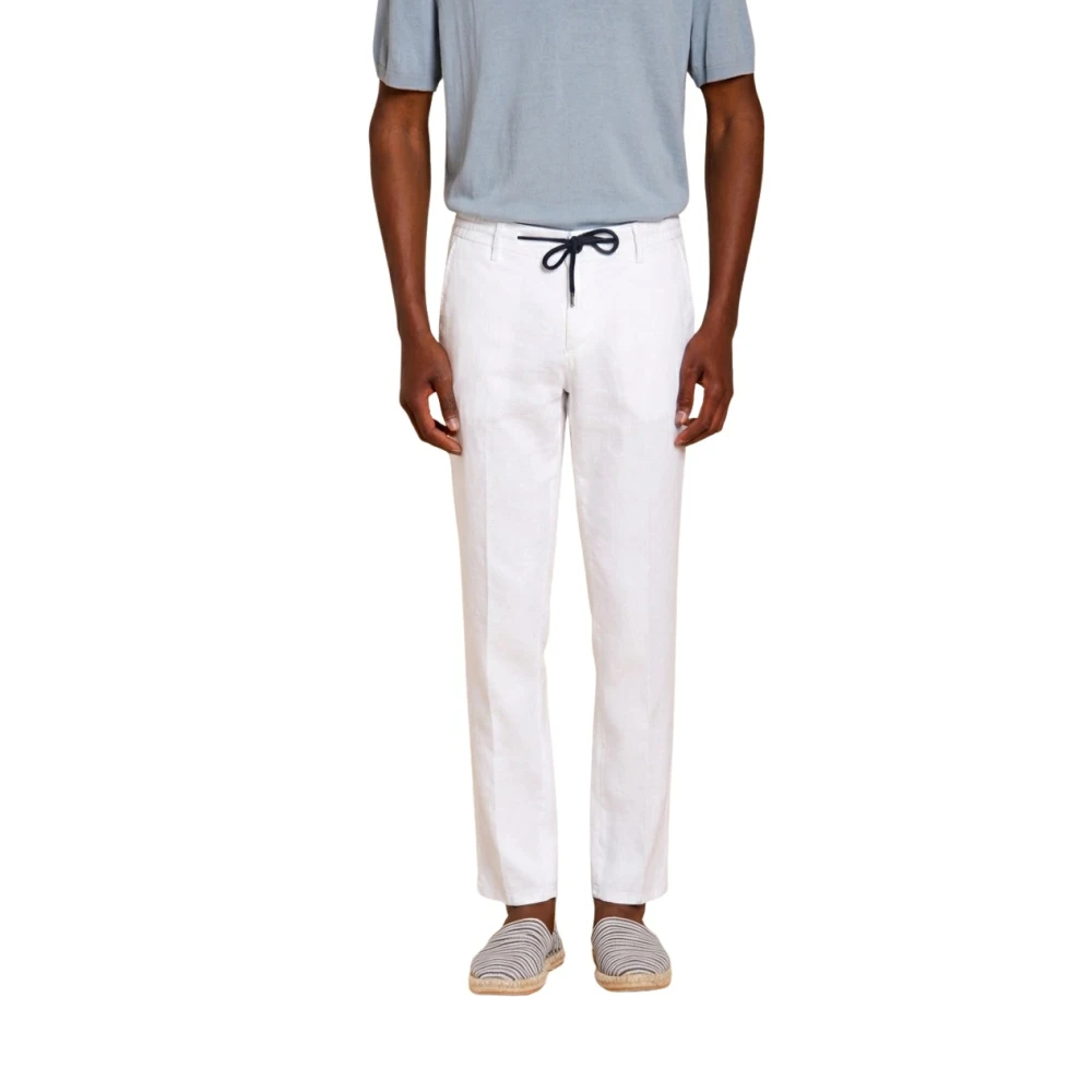 Mason's Herren Weiß - Milano Jogger Chino Hose - Trousers - S