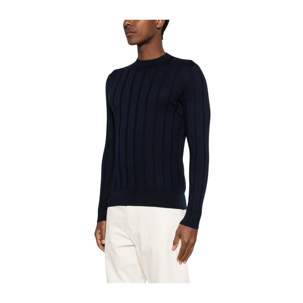 Eleventy Herren Blau - Rundhals-Strickware - Knitwear - L