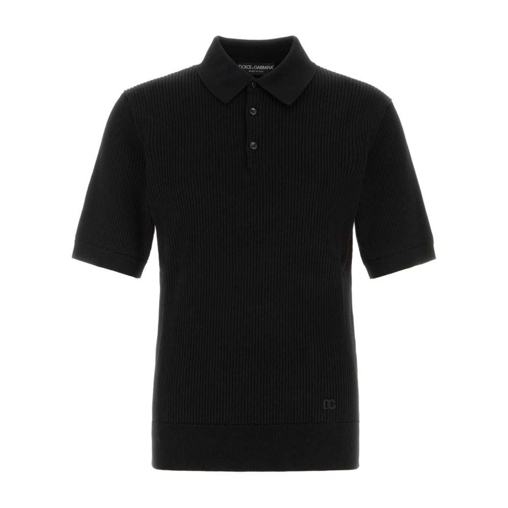 Dolce & Gabbana Herren Schwarz - Polo - Tops - K - L