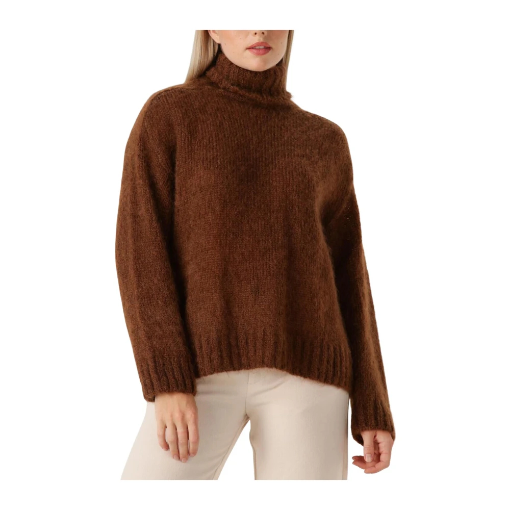Des Petits Hauts Damen Braun - E Pullover & -Strickjacken Charline - Knitwear - Xs