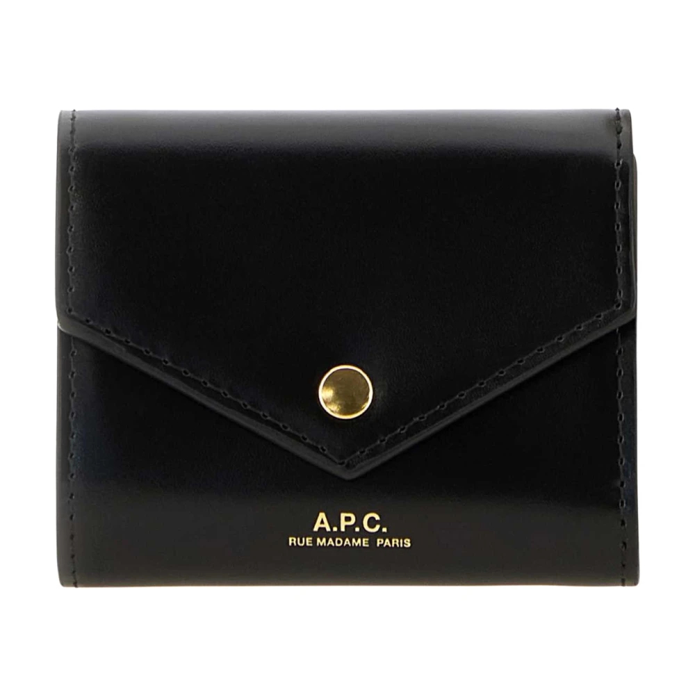 A.p.c. Damen Schwarz - Brief-Münzbörse - Accessories - K - One Size