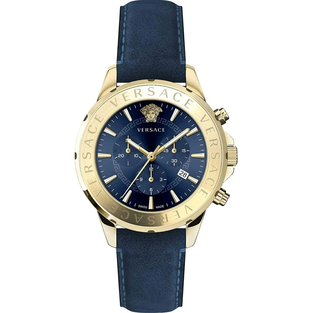 Versace - Chrono Signature - Accessories - Herren - Blau - One Size
