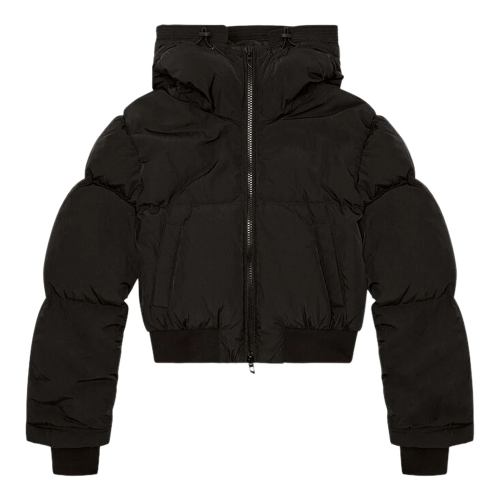 Diesel - W Peyt Short New P1 - Jackets - Damen - Schwarzk - S