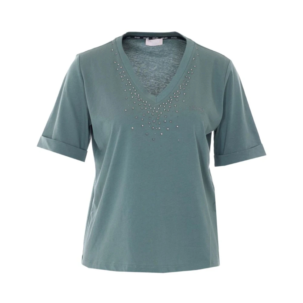 Liu Jo Damen Grün - T-Shirts Und Poloshirts - Tops - Xl