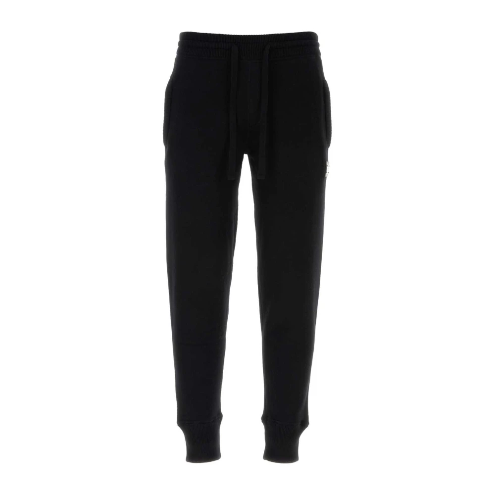 Dolce & Gabbana Herren Schwarz - E Wollmischung Joggers - Trousers - K - 3XL