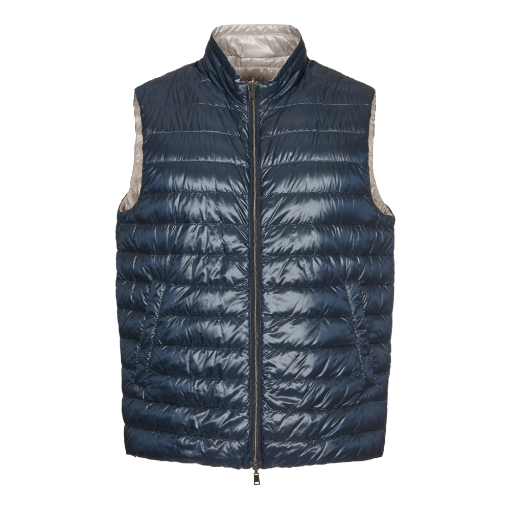 Herno - Wende-Weste - Jackets - Herren - Blau - M