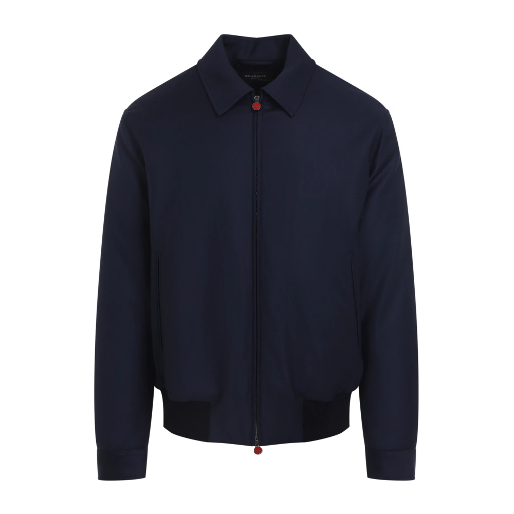 Kiton Herren Blau - Bomberjacke - Jackets - M