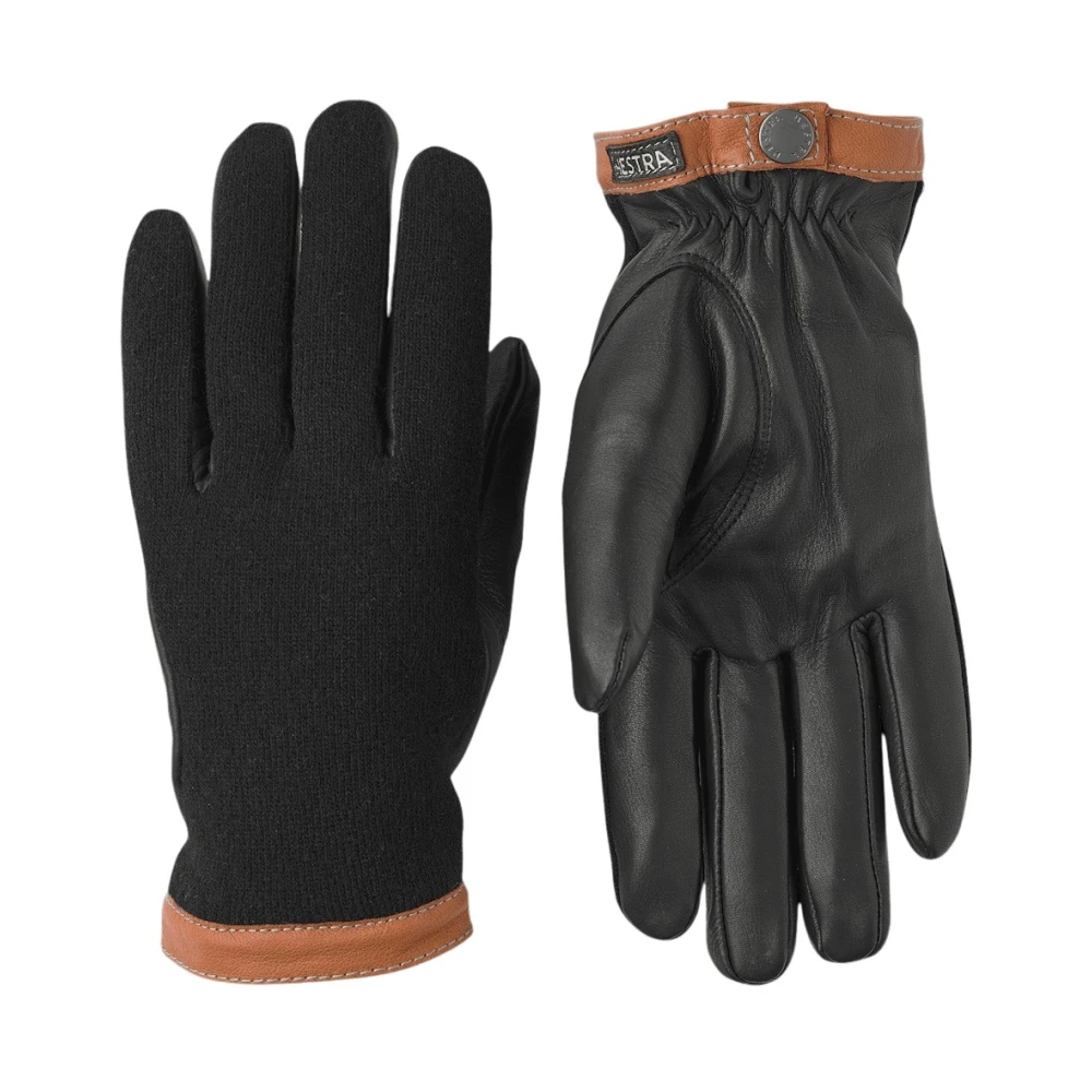 Hestra - Handschuhe Aus Hirschleder Und Wolle Mit Warmem Futter - Accessories - Herren - Schwarzk - 11 In