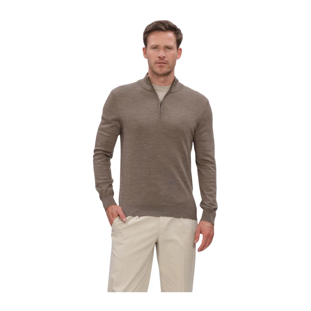 Profuomo, Herren, Pullover, Troyer, Braun, (M) - Bild 6