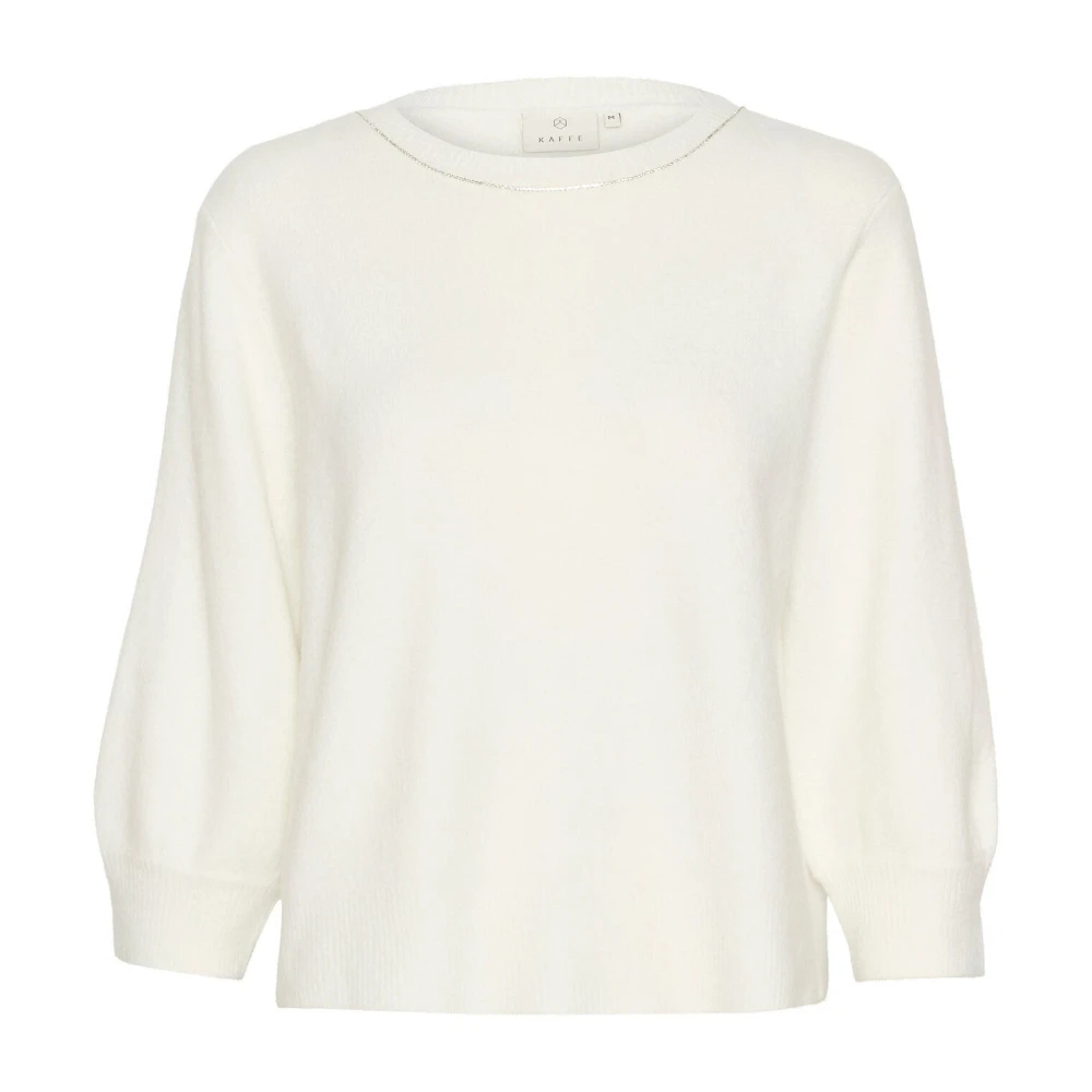 Kaffe Damen Weiß Pullover Meridith - Bild 3