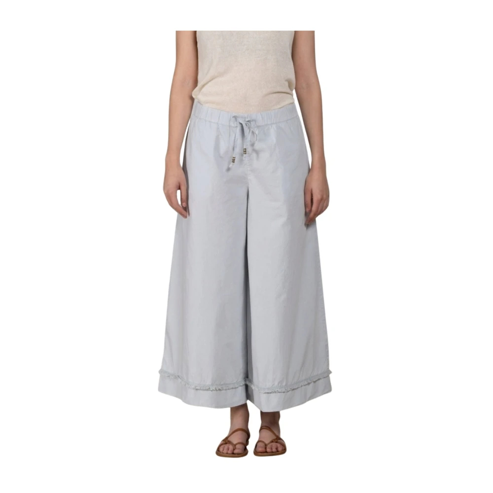 Mason's Damen Blau - Portofino Cropped Chino Jogger Hose - Trousers - Xl
