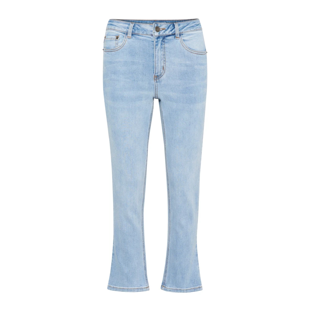 Kaffe Damen Blau Shorts Jeans Sinem - Bild 4