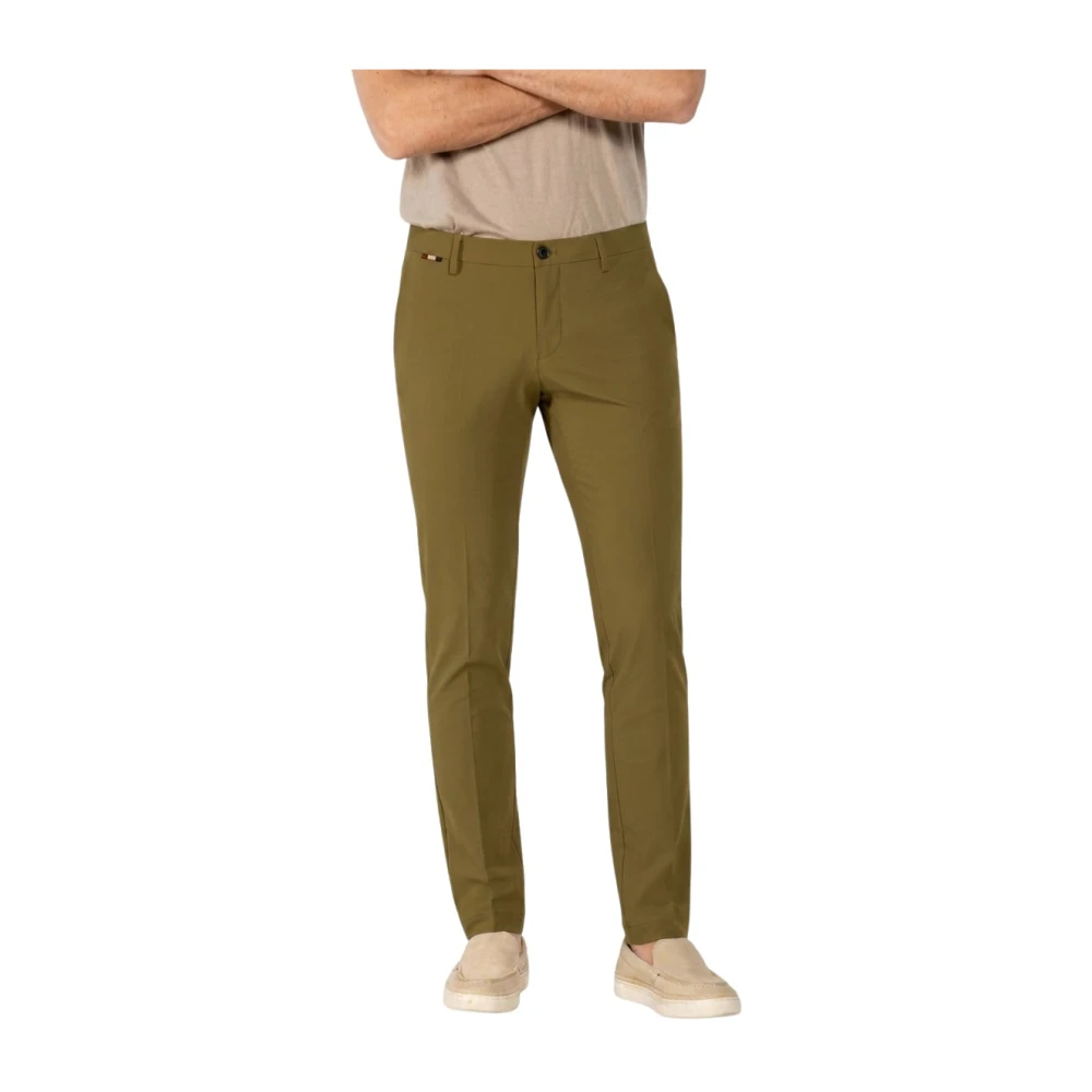 Mason's Herren Grün - Milano Dynamic Chino Jogger Pants - Trousers - M