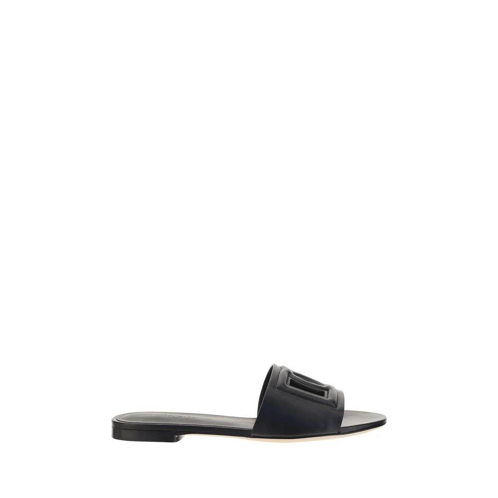 Dolce & Gabbana Damen Schwarz - Millenials Sandalen - Shoes - K - 36 Eu