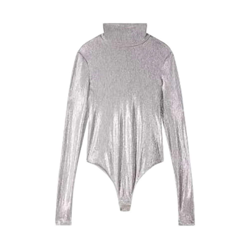 Patrizia Pepe Damen Grau - Body 0938 - Tops - L