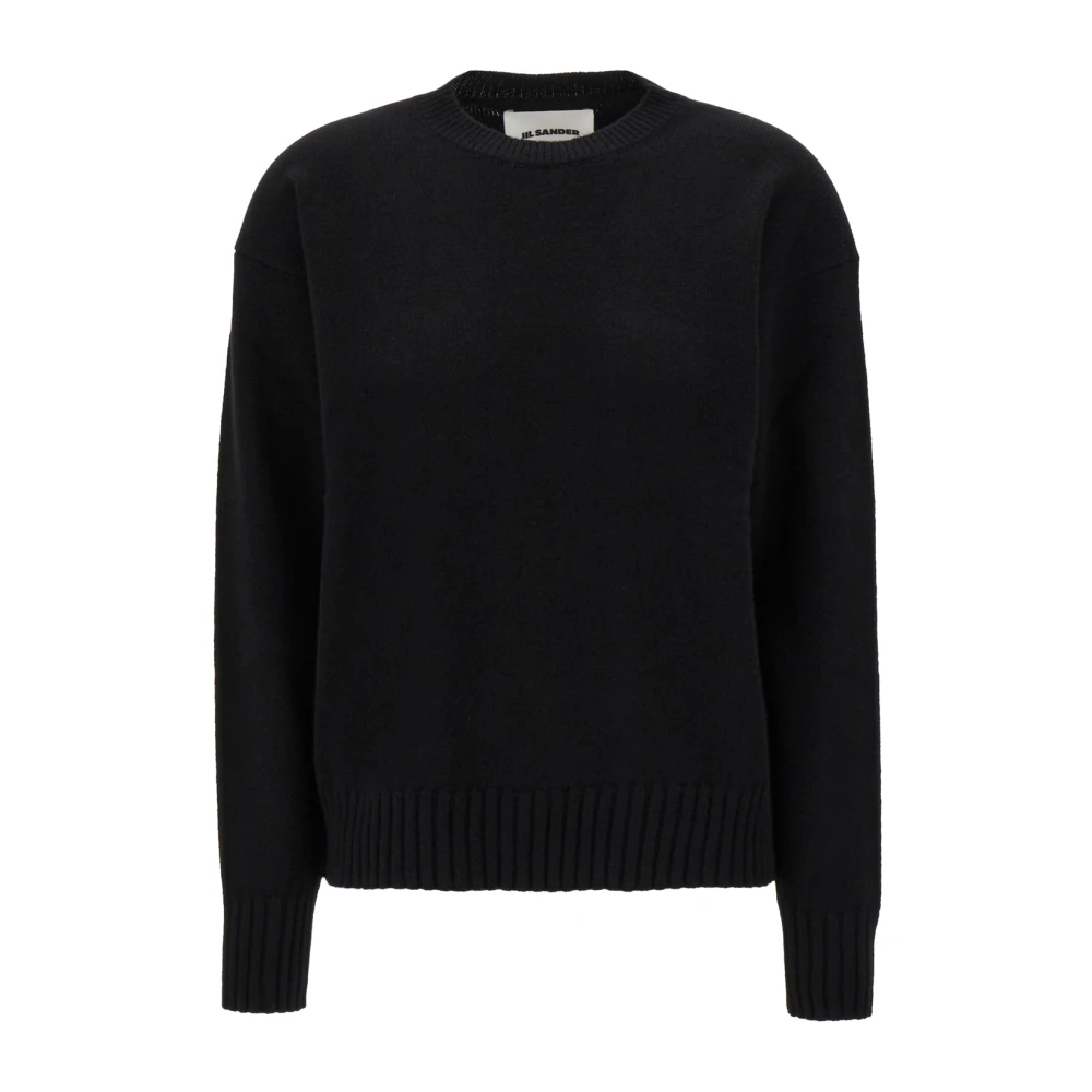 Jil Sander Damen Schwarz - Rundhals-Strickware - Knitwear - K -2Xs