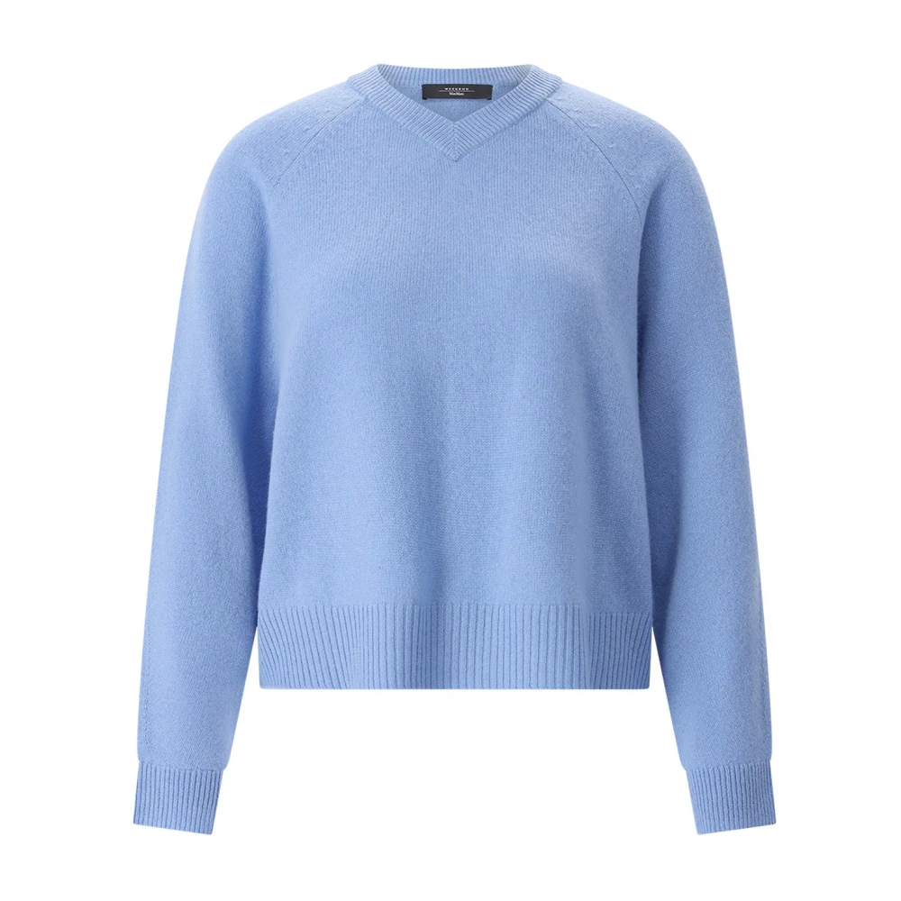 Weekend Max Mara Damen Blau - Rundhals-Strickware - Knitwear - Xs