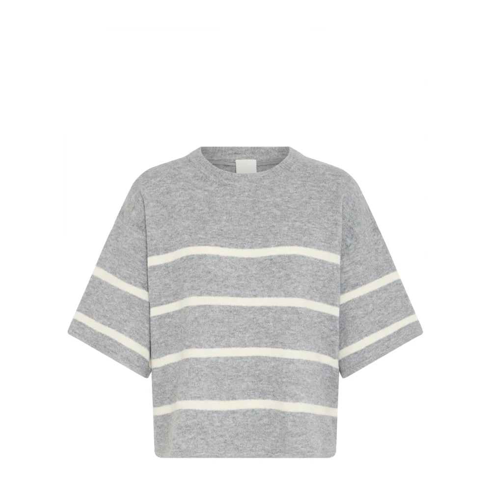 Ichi Damen Grau Pullover Dasila - Bild 4