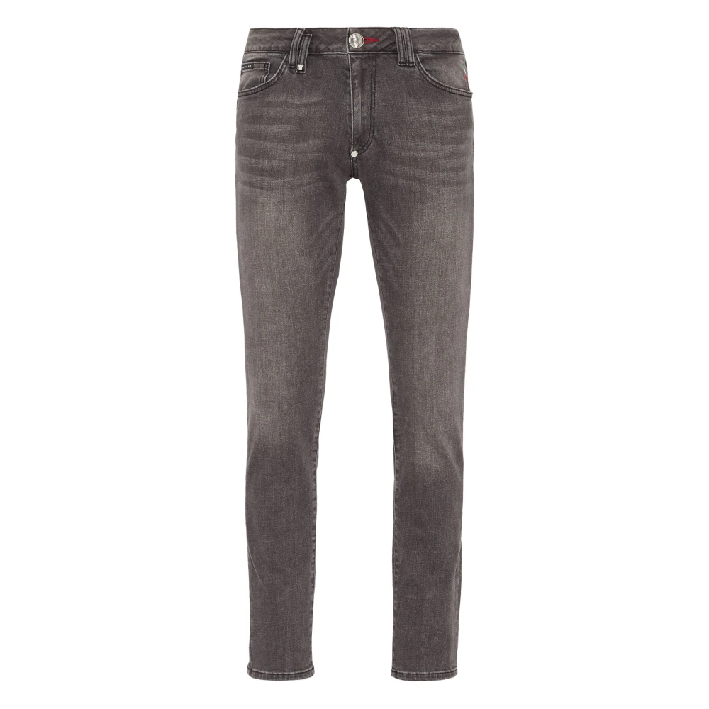Philipp Plein Herren Grau - Denim Hosen Slim Fit Basic - Jeans - W40