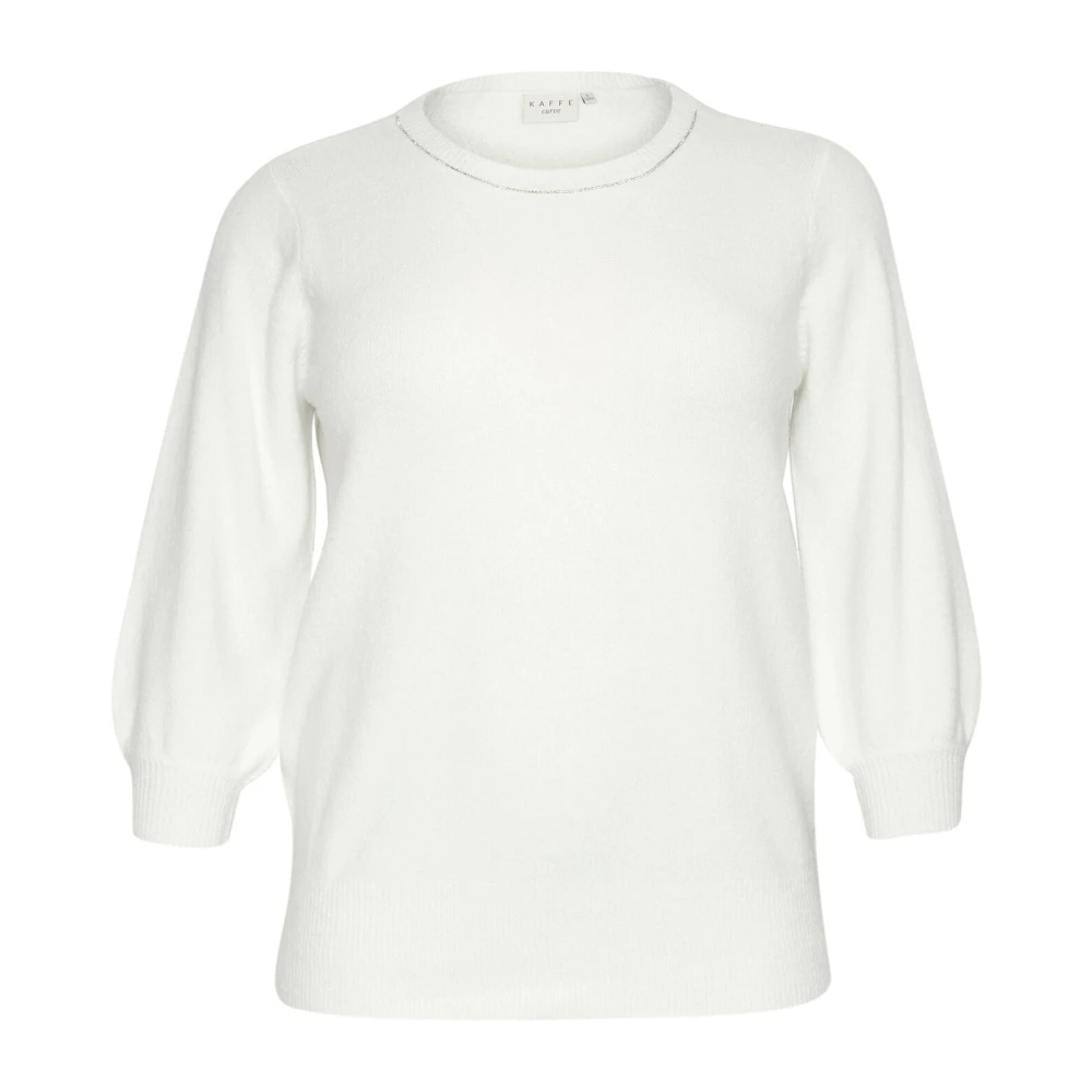 Kaffe Curve Damen Weiß Pullover Merida - Bild 4