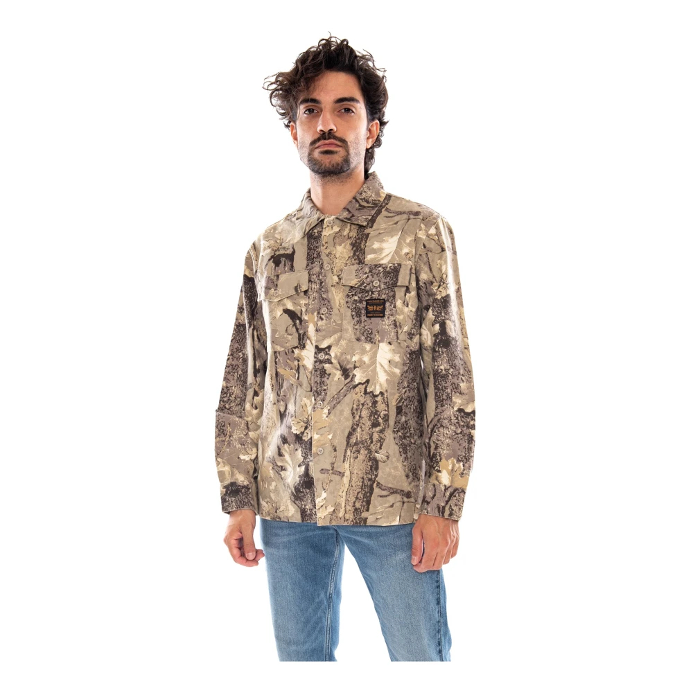 Levi's Herren Grün Workwear Hemd Mit Camouflage-Tasche In Braun - Bild 5