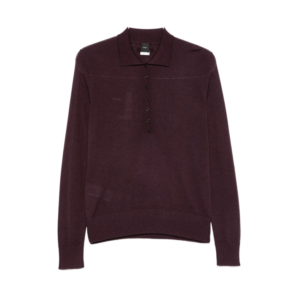 Pinko Damen Violett - T-Shirts Und Poloshirts - Tops - Lila - S