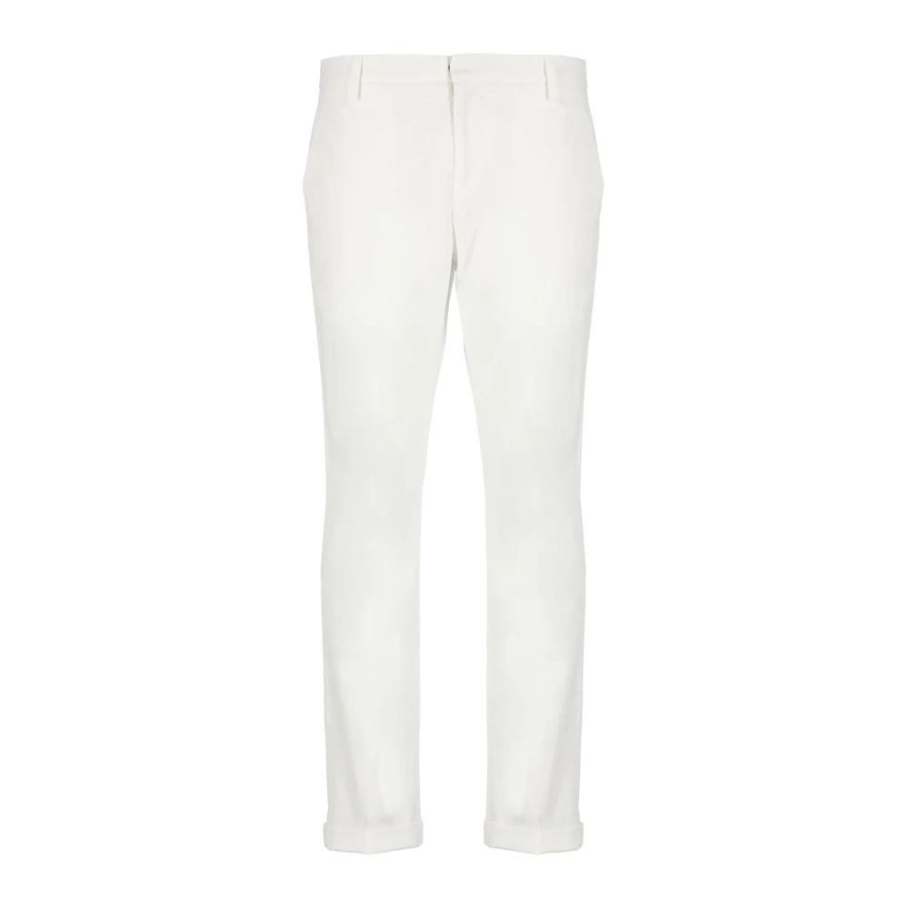 Dondup Herren Weiß - E Baumwollhose Mit Taschen - Trousers - W33