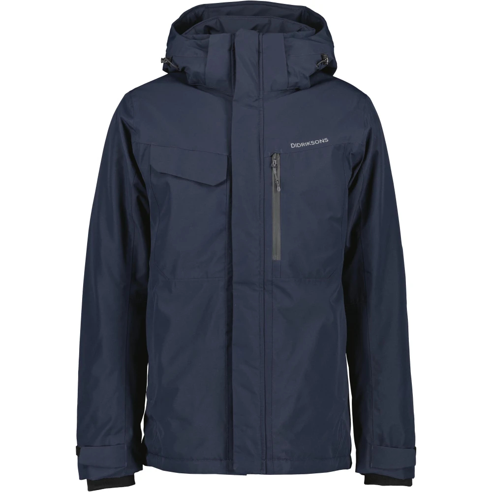 Didriksons Herren Blau Jacke Stefan - Bild 6