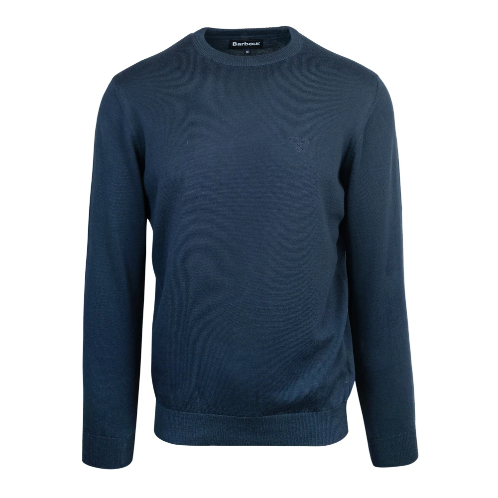 Barbour Herren Blau - Rundhals-Strickware - Knitwear - S