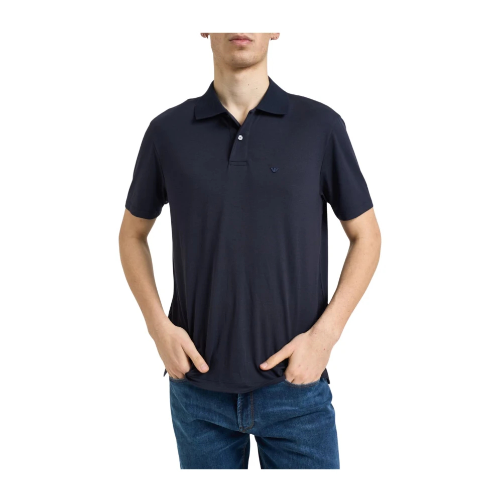 Emporio Armani Herren Blau - T-Shirts Und Poloshirts - Tops - Xl