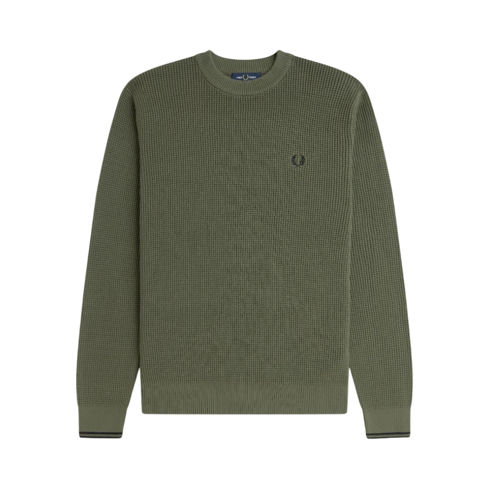 Fred Perry , Herren, Strickwaren, Grün, S - Bild 7
