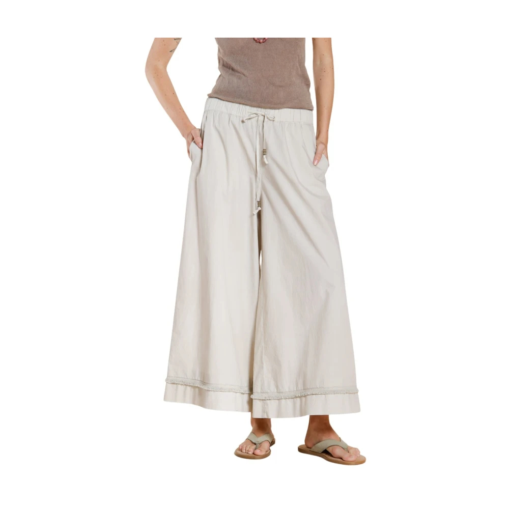Mason's Damen Beige - Portofino Cropped Chino Jogger Pants - Trousers - 2XL