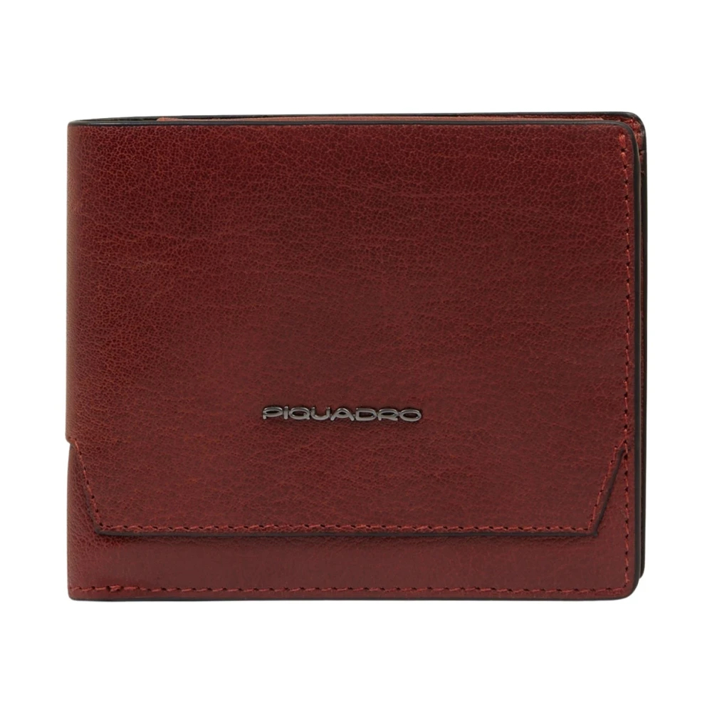 Piquadro Herren Rot - Geldbörse Mit Aufklappbarem Ausweisfach - Accessories - One Size