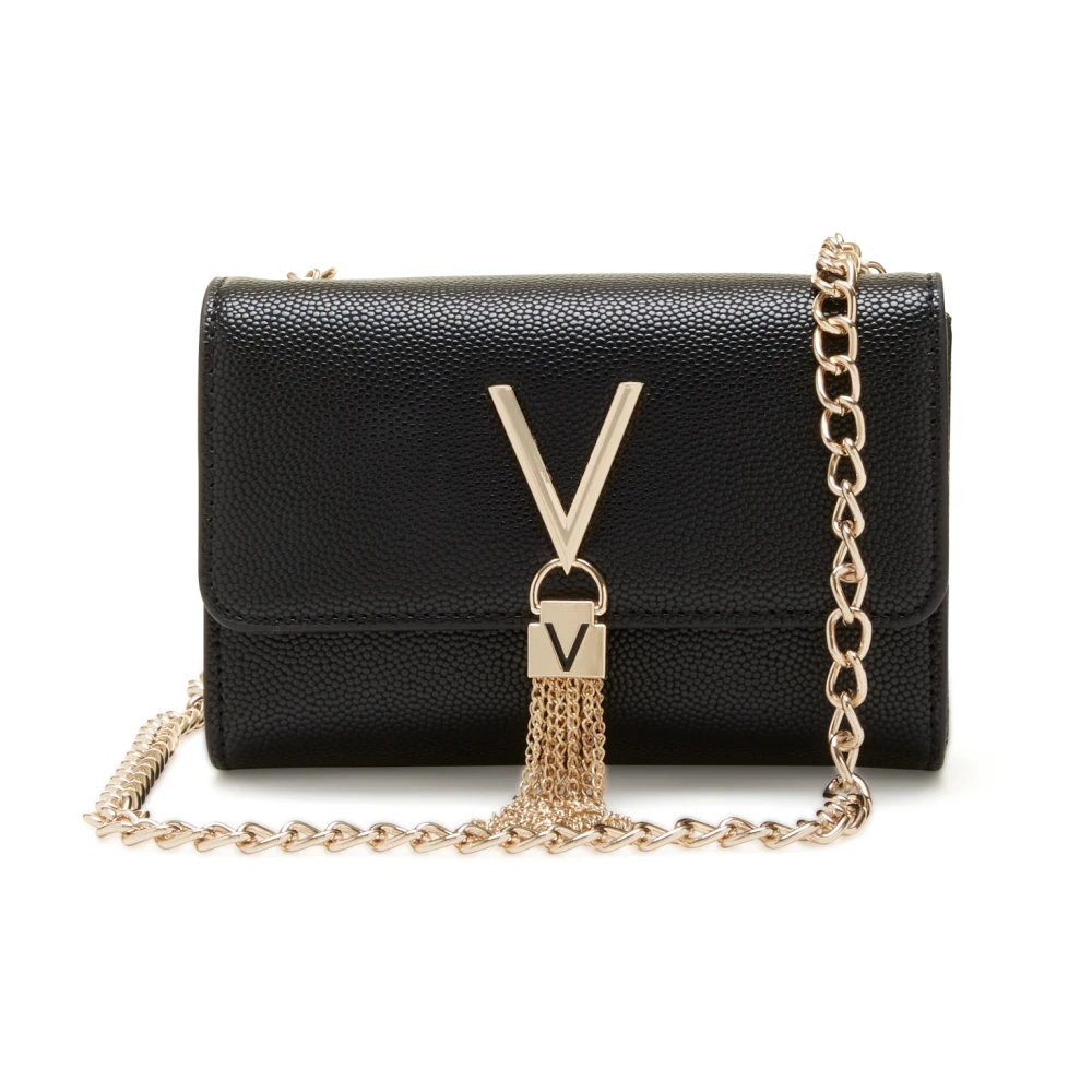 Valentino Damen Schwarz - Divina Pochette 03G Nero/Gold - Clutch 1 L - Bild 7