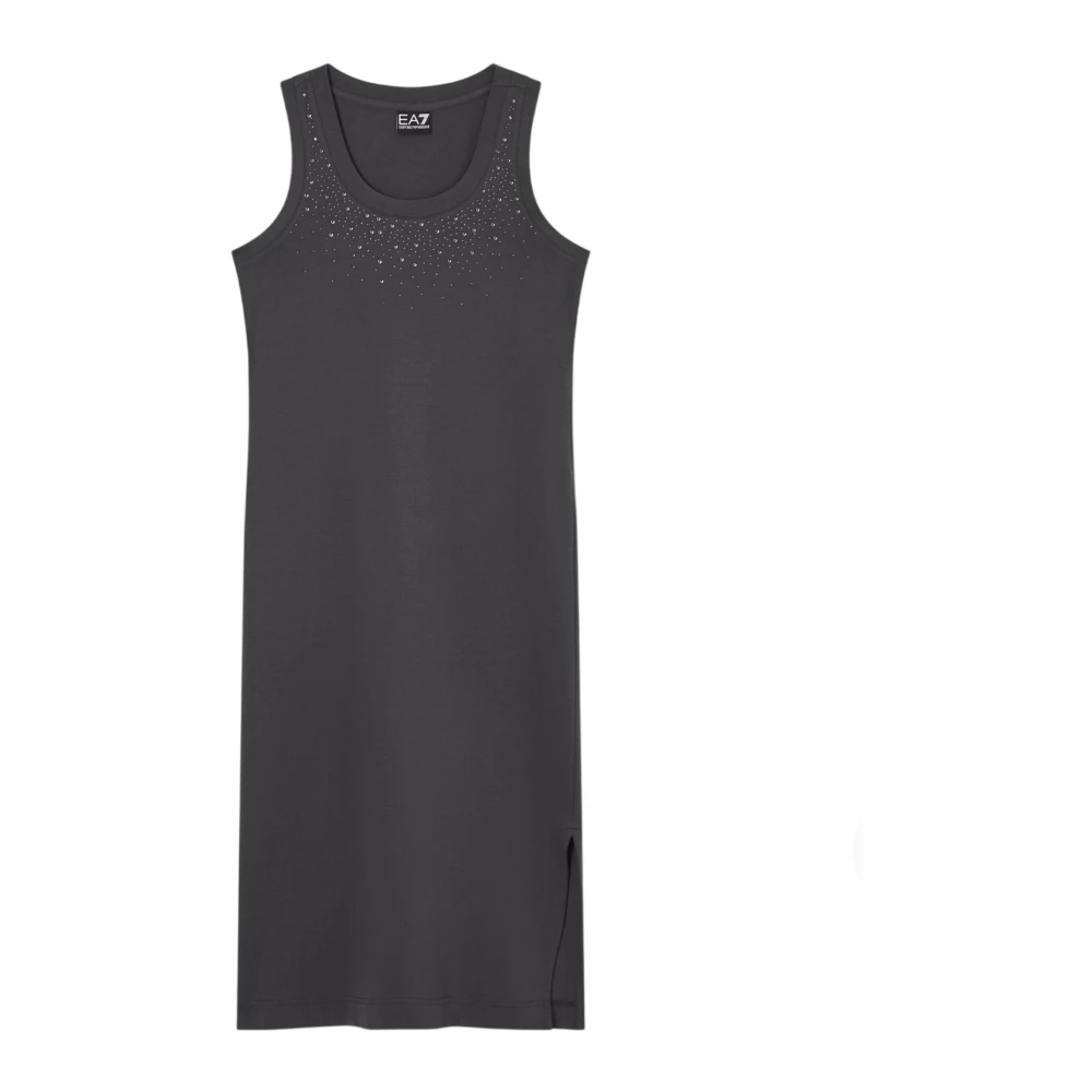 Emporio Armani Ea7 Damen Grau - Midi-Kleid - Dresses - M