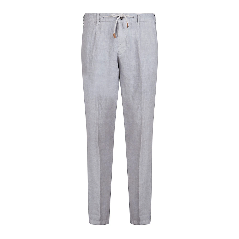 Eleventy Herren Blau - Leinen Joggerhose - Trousers - W34