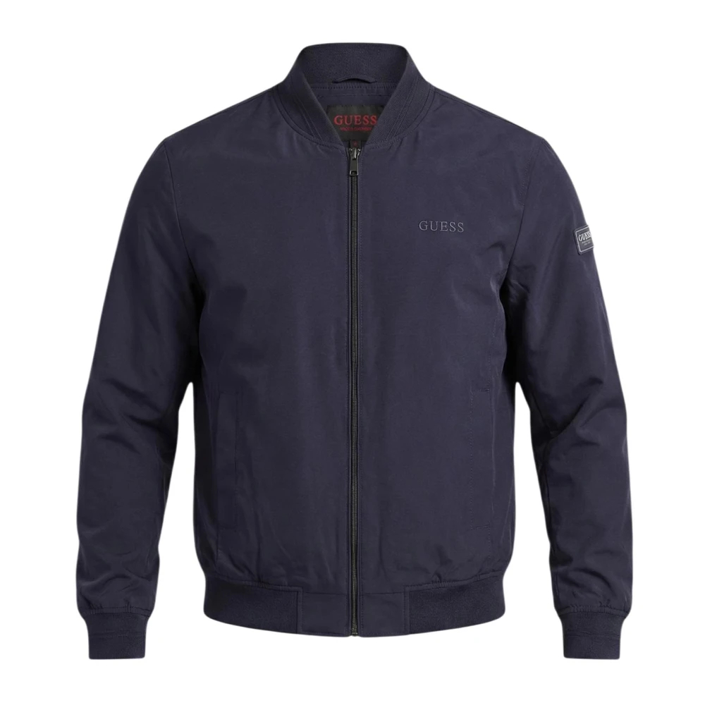 Guess - Stretch Packable Bomber Jacket - Jackets - Herren - Blau - M