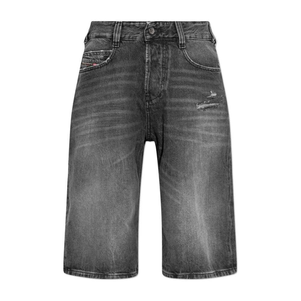 Diesel Herren Schwarz - D-Enim-M-Short Denim Shorts - Shorts - K - W33