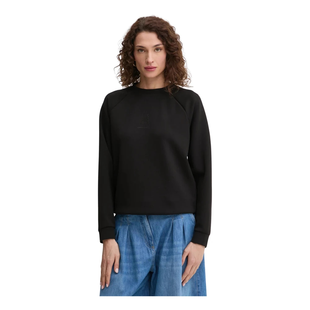 Armani Exchange , Damen, Sweatshirts & Hoodies, Schwarzk, Xs - Bild 4
