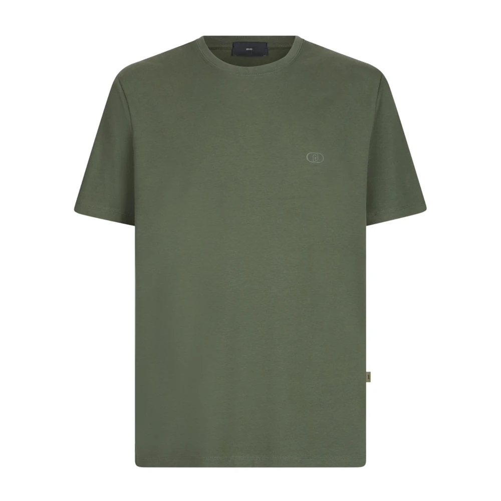 Liu Jo Herren Grün - Basiccontra T-Shirt - Tops - S