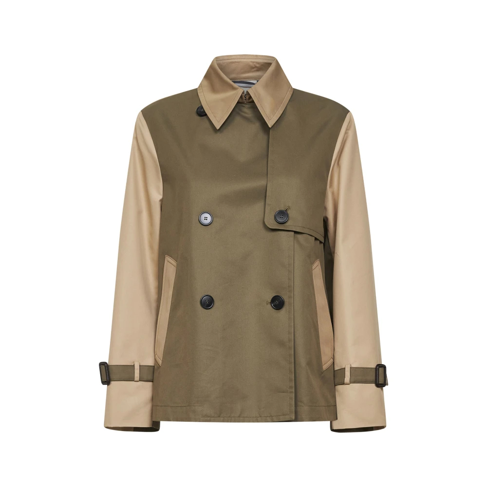 Weekend Max Mara - Max Mara Weekend Mäntel - Coats - Damen - Grün - Xs