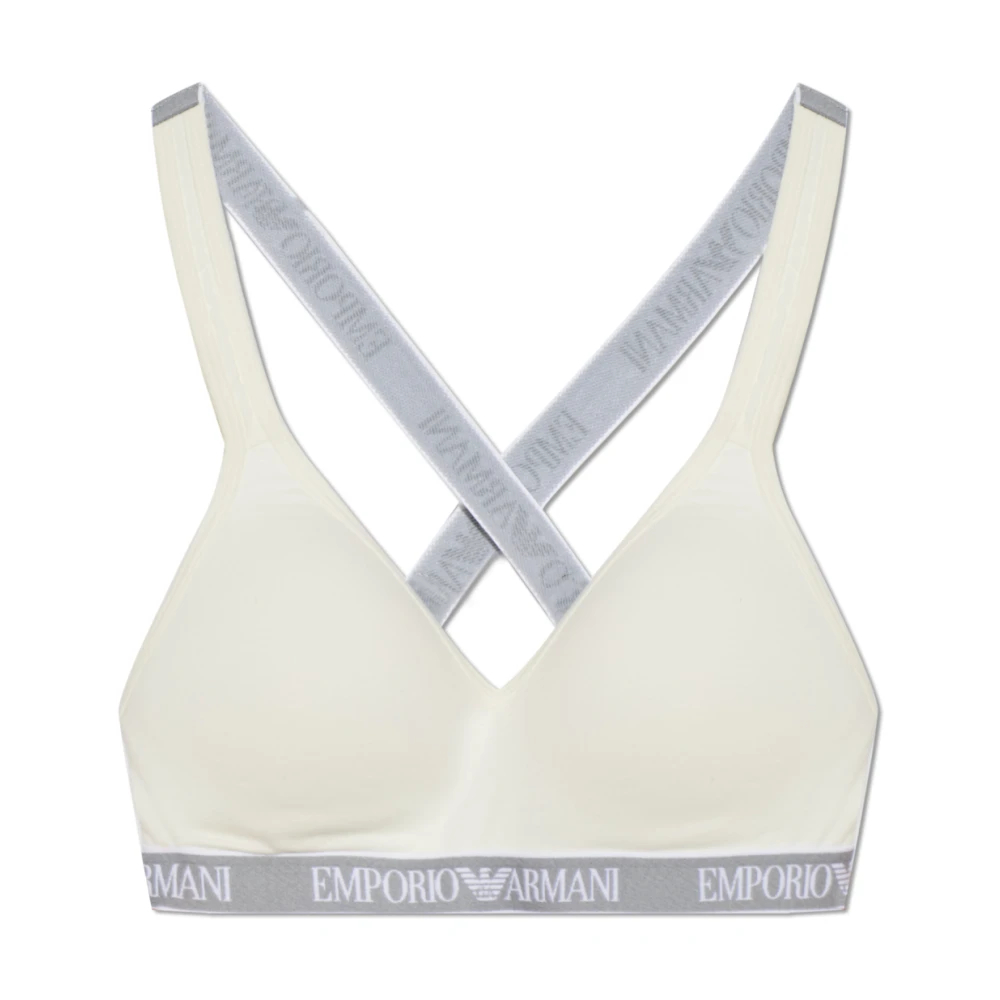 Emporio Armani Damen Beige - Sport-Bh - Underwear - Xl